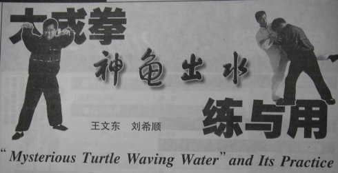 大成拳神龟出水练与用 大成拳神龟出水练与用
