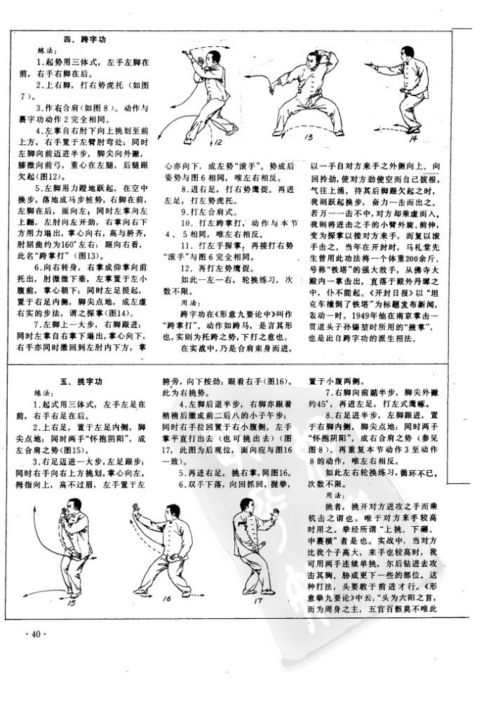 形意八字功 尚济_内家拳_武术_武风武术网